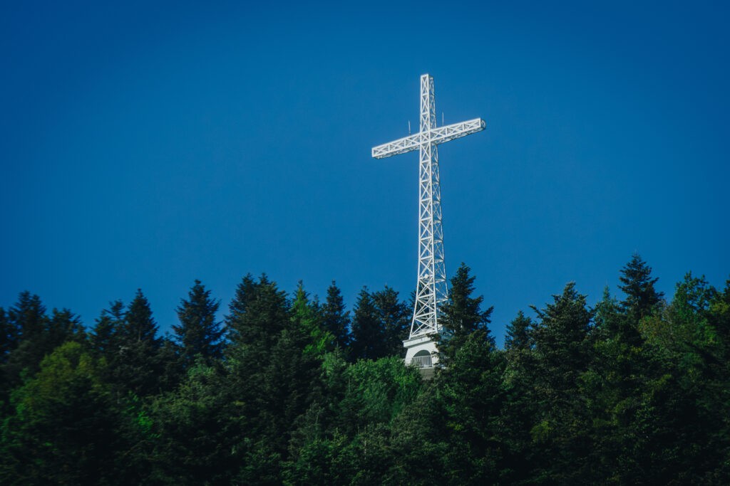 Krzyż Milenijny na Miejskiej Górze